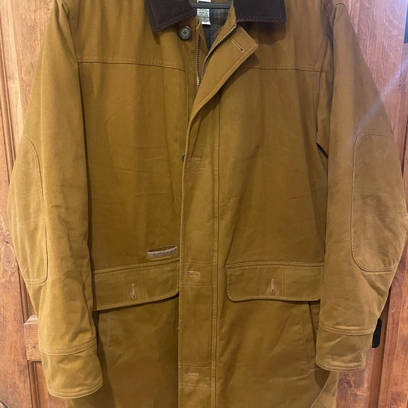 LL Bean Insulated Field Coat Large TALL - Picture 11 of 12